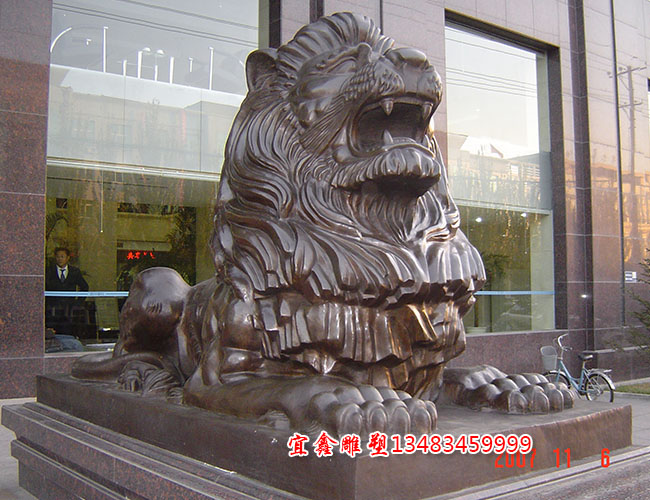 大型銅獅子雕塑